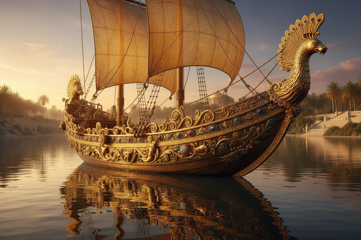 golden boat